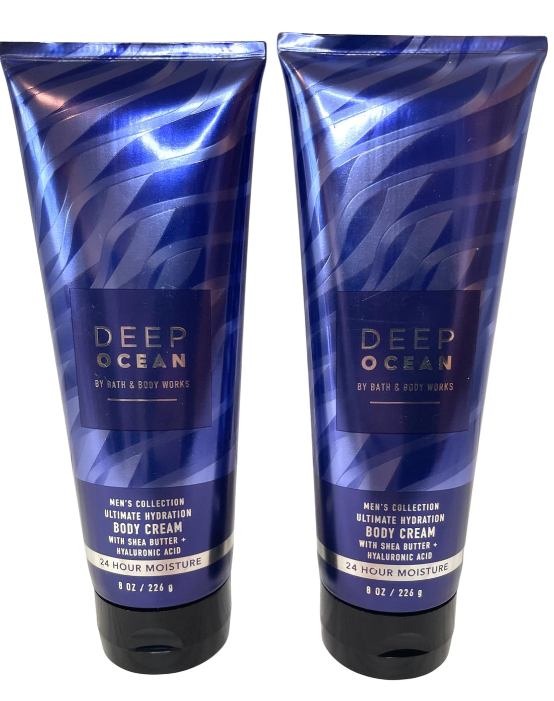 Bath & Body Works Deep Ocean Ultimate Hydration Body Cream 8 Ounces Pack of 2