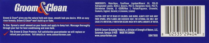 Groom & Clean Greaseless Hair Control, 4.5 oz by Suave