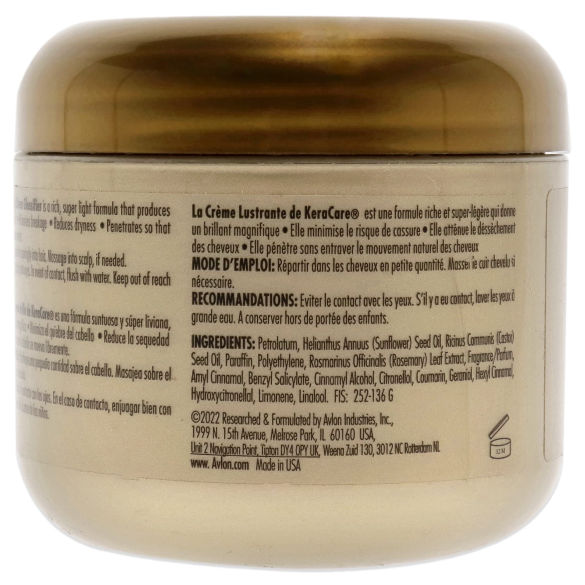 Avlon Keracare Glossifier, High Sheen, 4 Ounce