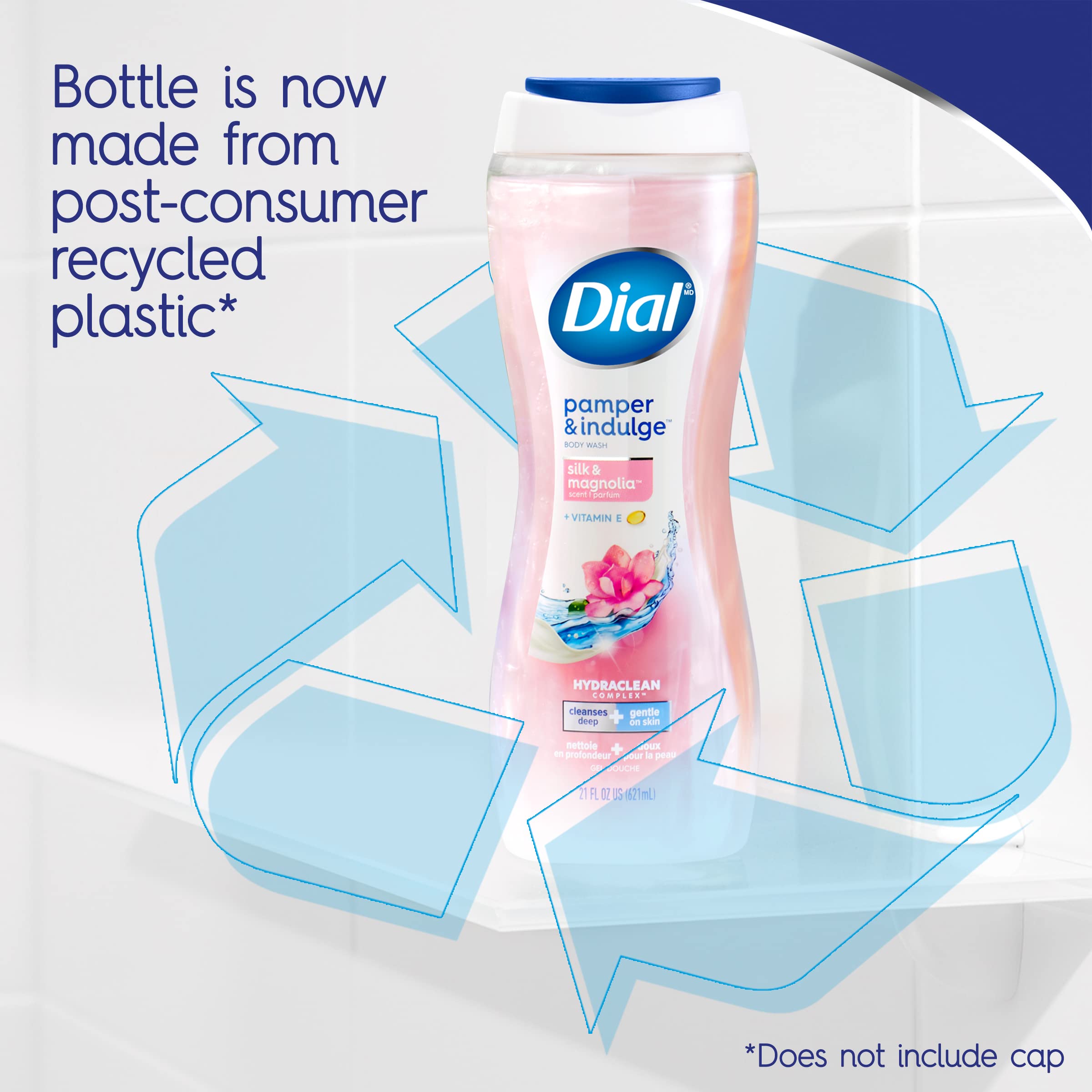 Silk & Magnolia : Dial Body Wash, Silk & Magnolia, 32 Ounce