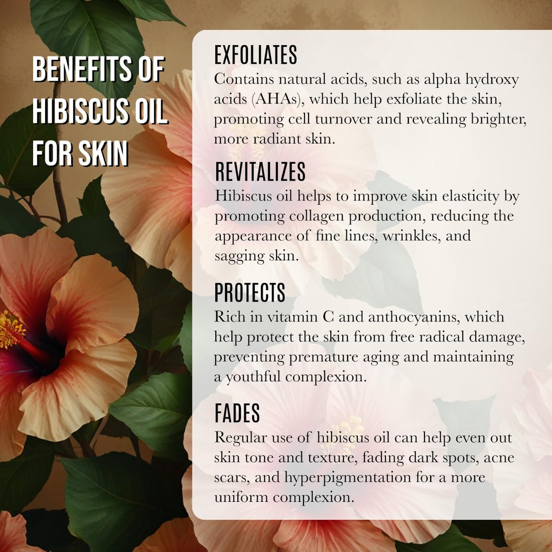 Virgin Organic HIBISCUS SEED OIL | Unrefined Cold Pressed 100 Percent Pure | Large 4 fl oz bottle | All Natural Anti Aging and Hair Growth oil