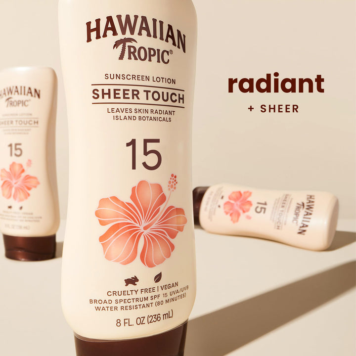 Hawaiian Tropic Sheer Touch Sunscreen Lotion, 8 Fluid Ounce