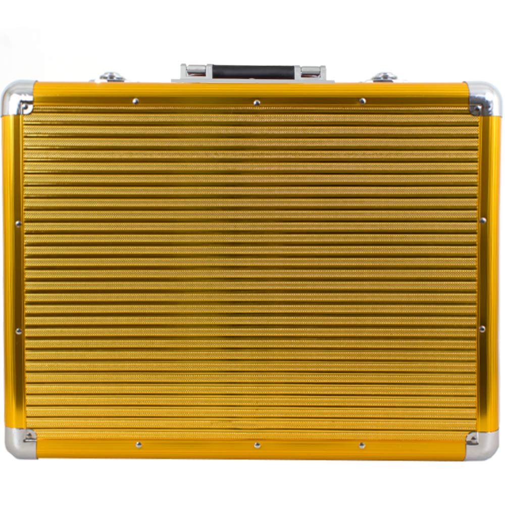 Vincent Master Case Travel Stylist Barber Case, Large, Gold