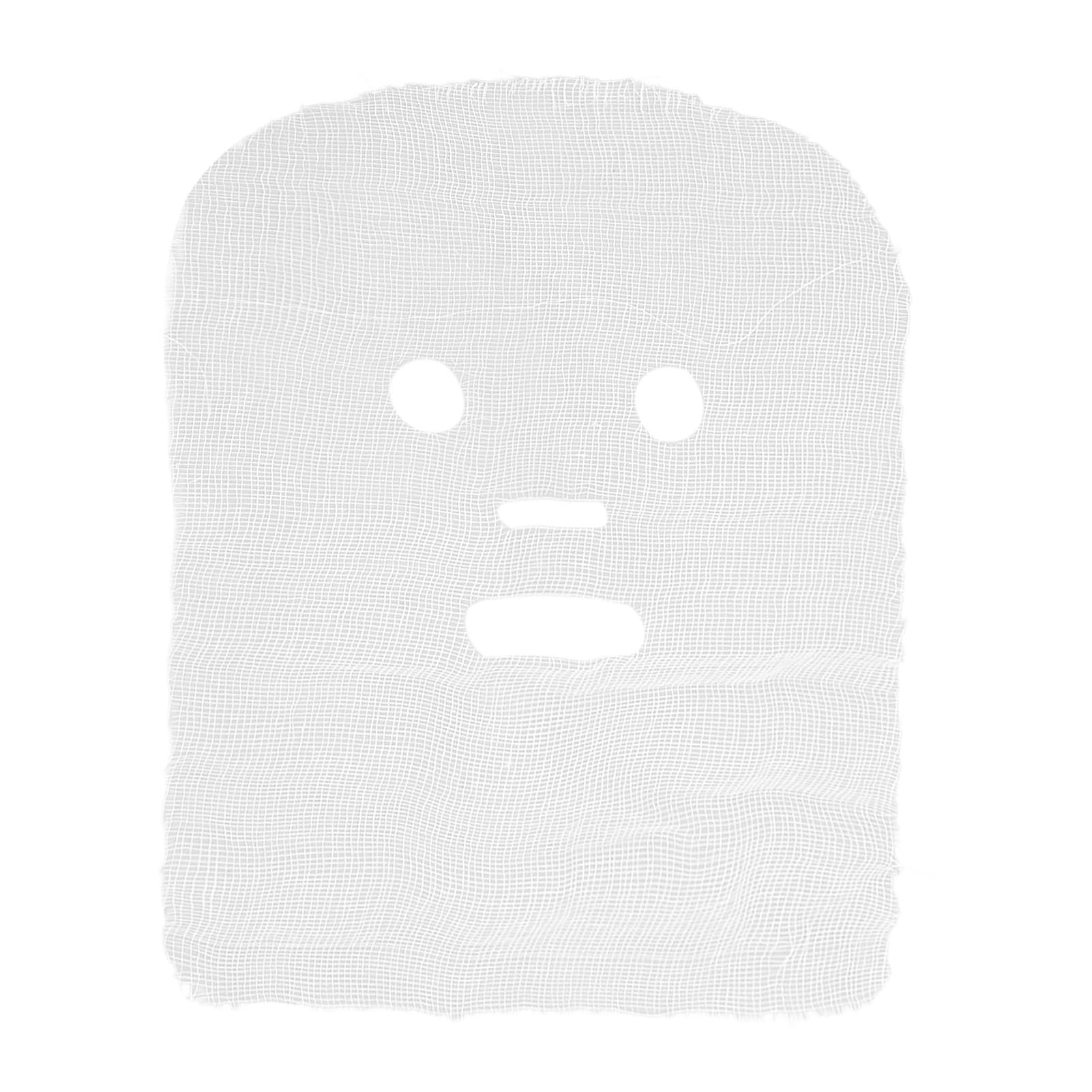 Face Gauze for High Frequency, Sheet Mask Cover 100 Sheets Disposable Facial Cotton Beauty Gauze Pre Cut Breathable Highly Absorbent Gauze Facial Mask