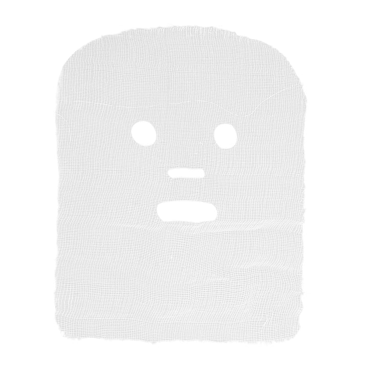 Face Gauze for High Frequency, Sheet Mask Cover 100 Sheets Disposable Facial Cotton Beauty Gauze Pre Cut Breathable Highly Absorbent Gauze Facial Mask