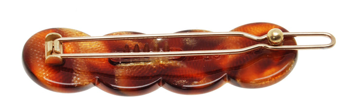 Africa : France Luxe Scalloped Tige Boule Barrette - Africa