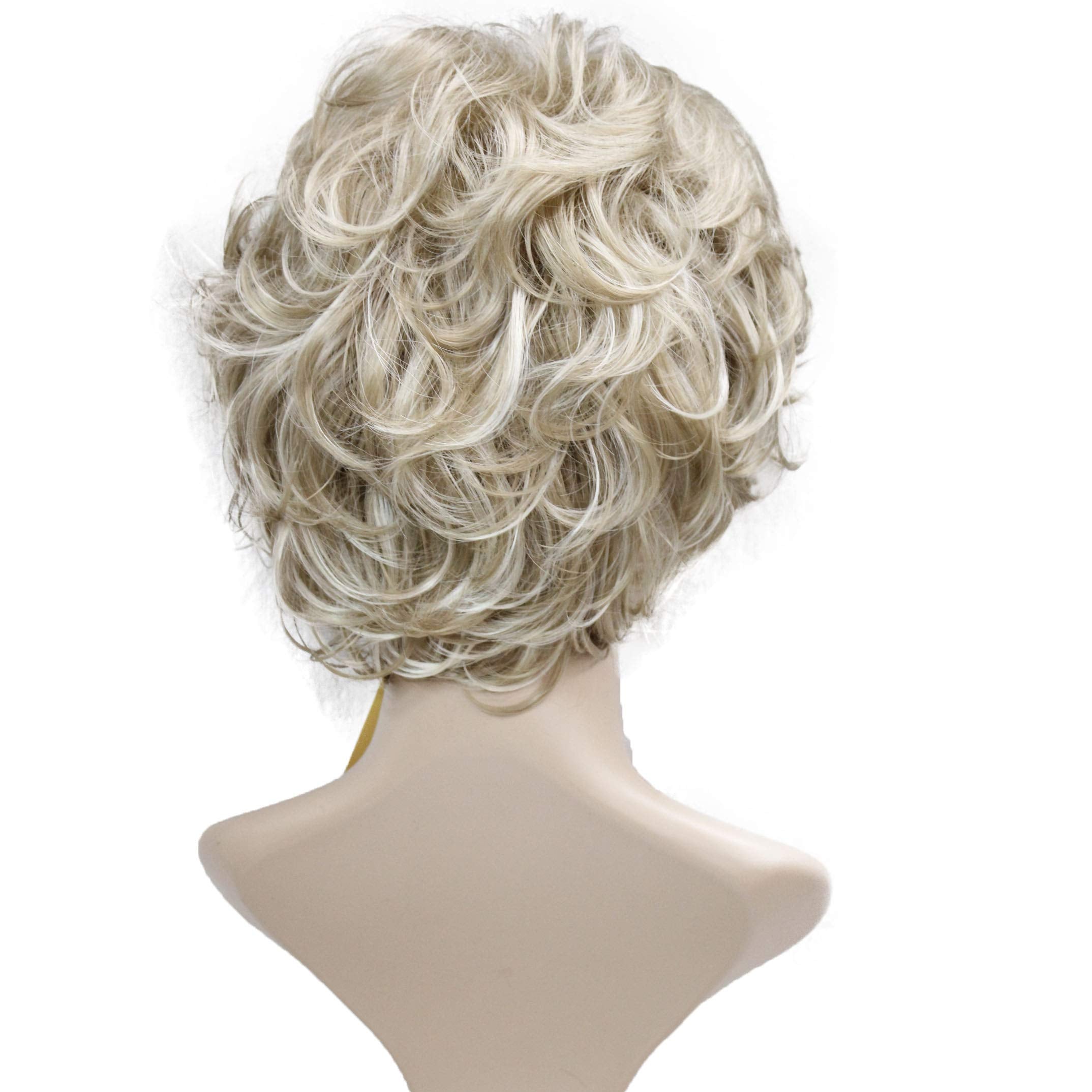 Wigingway #Hl16-613: Wiginway Ladies Wigs Short Wavy Bob Wigs For Women Synthetic Capless Full Wig 8 Colors