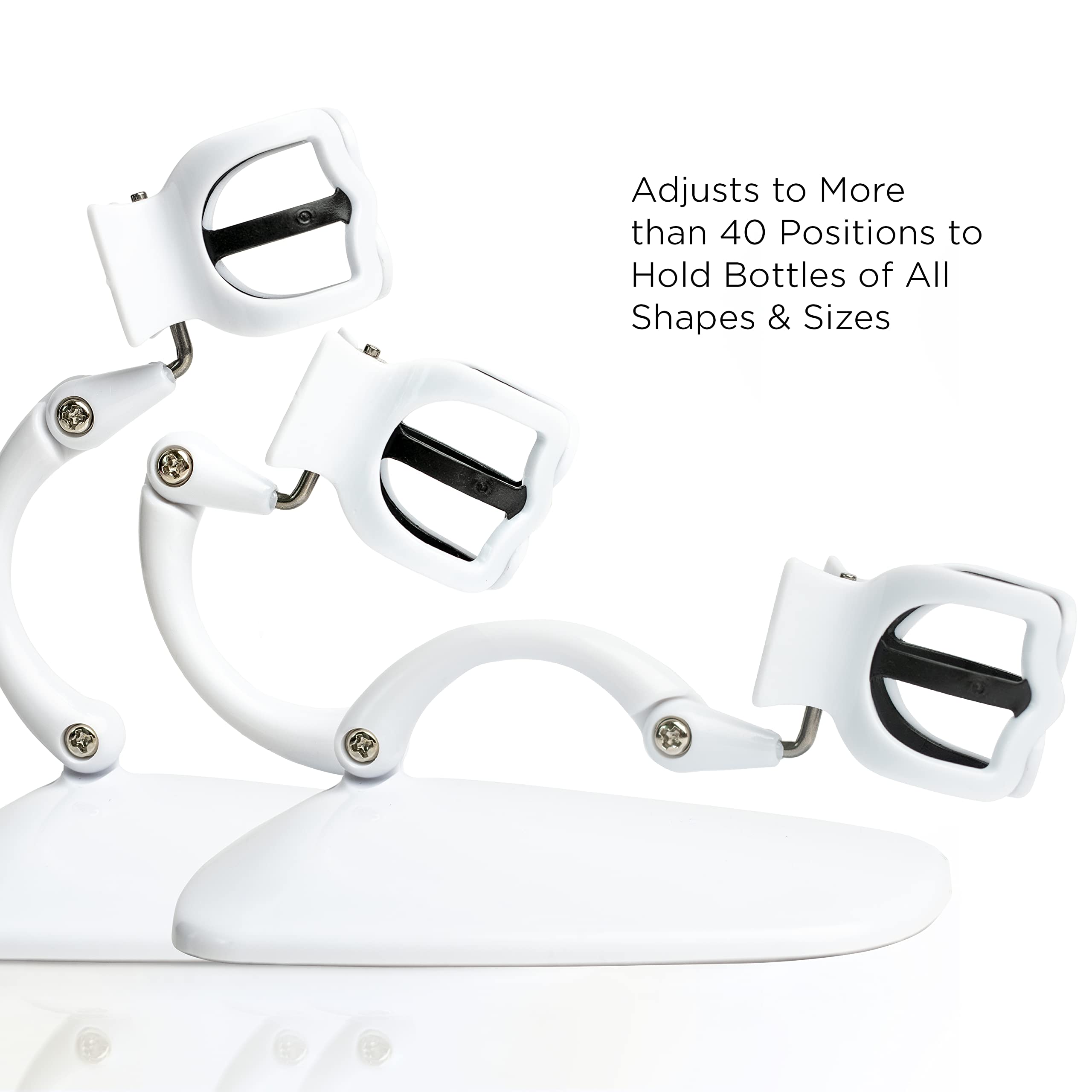 Grip & Tip Nail Polish Holder – Premium Anti-Spill Nail Polish Bottle Holder – No Mess – Perfect for DIY Nails! 2 Pack