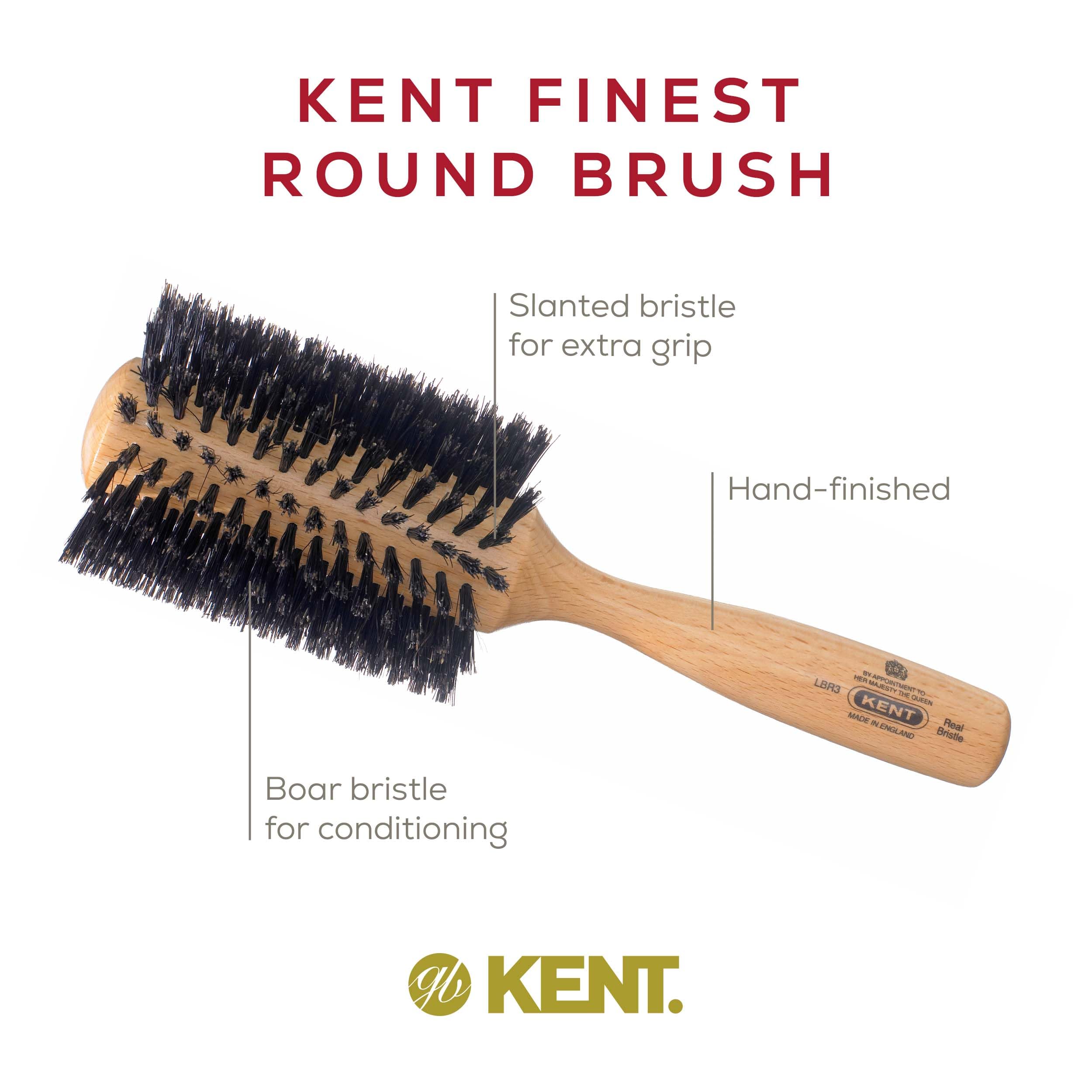 Kent Women's Round Bristle Brush (Large)