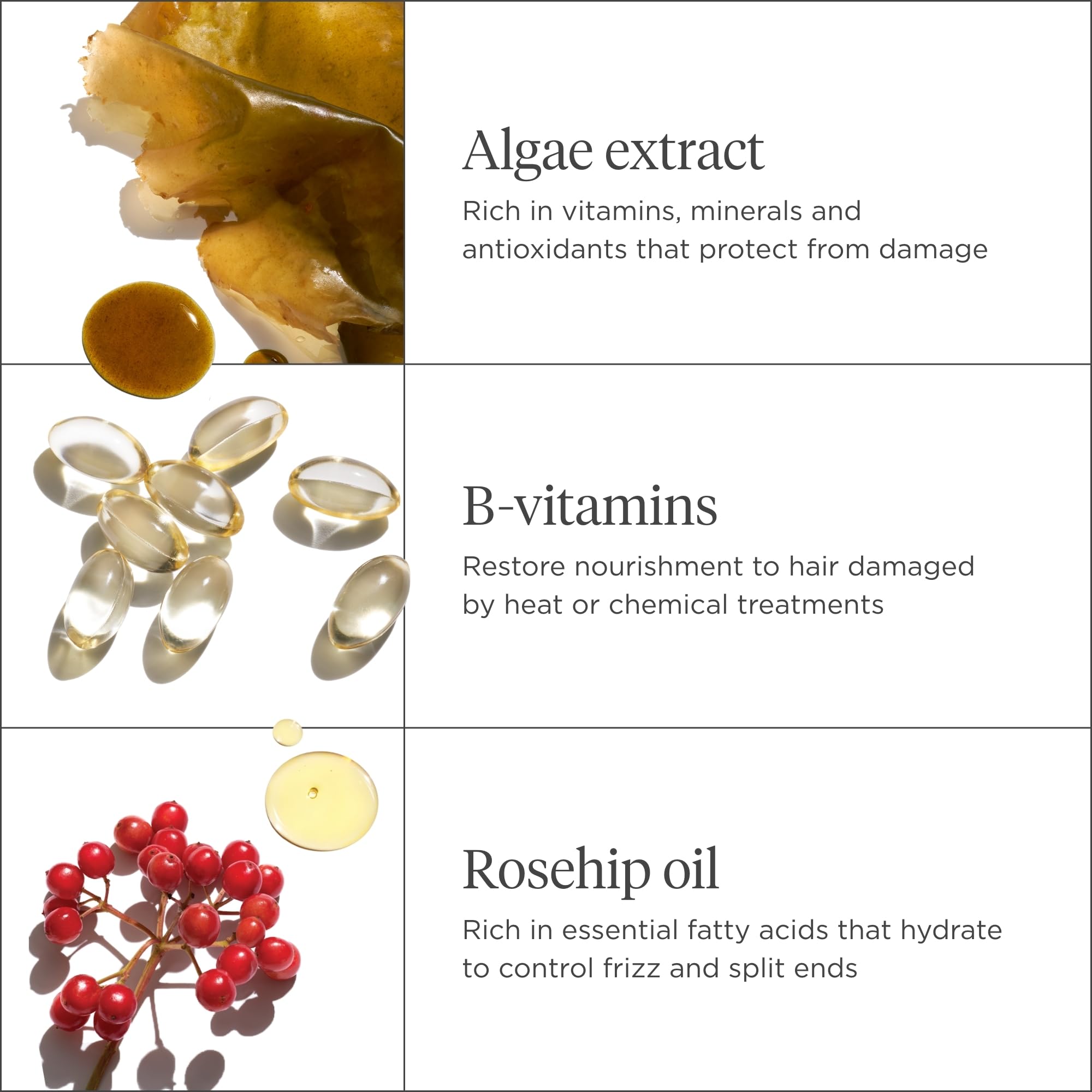 Briogeo Don't Despair, Repair! Strenthen + Repair Minis Kit, Repairs Dry, Damaged or Color Treated Hair,Travel Kit, Strengthens Hair, Hydrates Dry Hair, Vegan, Cruelty-Free, 4-Piece Set