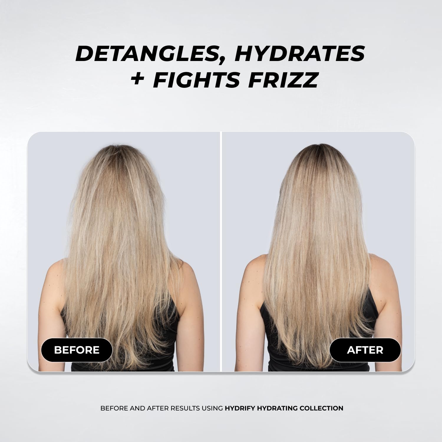 XMONDO Hair Hydrify Hydrating Leave-in Conditioning Mist | MoistureBind Technology Restores Hydration & Eliminates Frizz, Plant Based Extracts Revitalize Damaged Hair, Vegan Formula, 6.7 Fl Oz 1-Pack