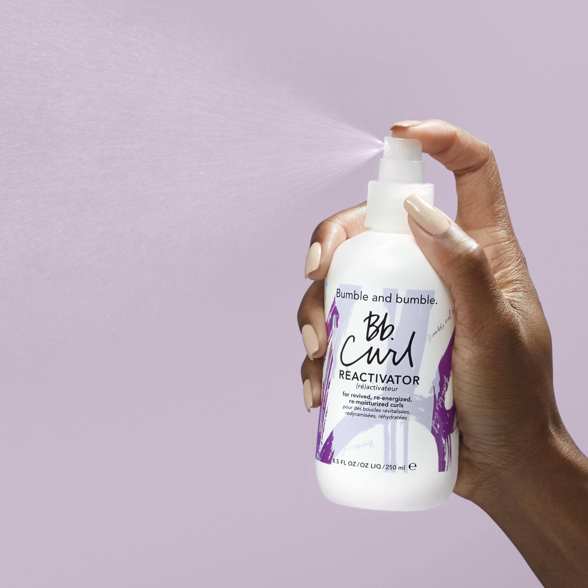 Bumble and bumble. Curl Reactivator Hair Mist | For Revived + Re-moisturized Curls | Anti Frizz | Coily, Curly, Wavy | With Jojaba Oil, Avocado Oil + Coconut Oil | Travel Size, 2 Fl Oz