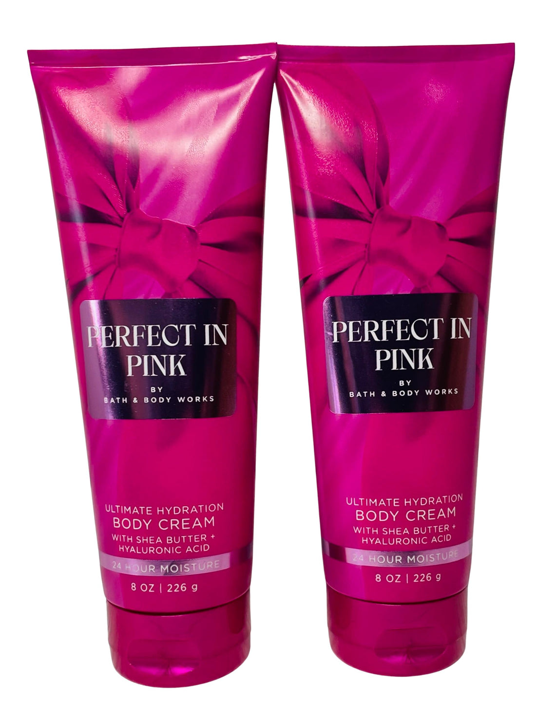 Bath & Body Works Perfect in Pink Ultimate Hydration Body Cream 8 Ounces Pack of 2