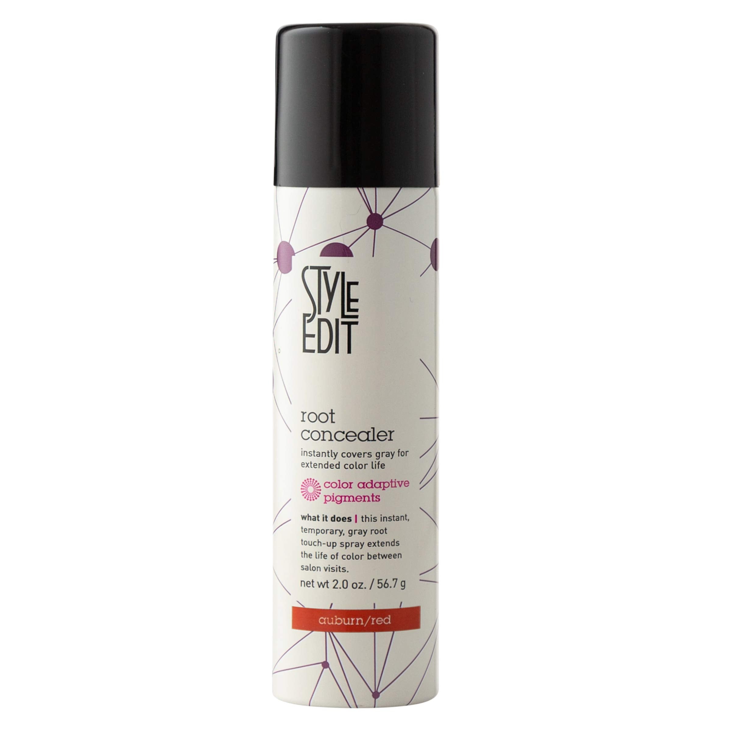 NEW! Style Edit Conceal Spray 2 oz. AUBURN/RED (Conceal your gray between color services)