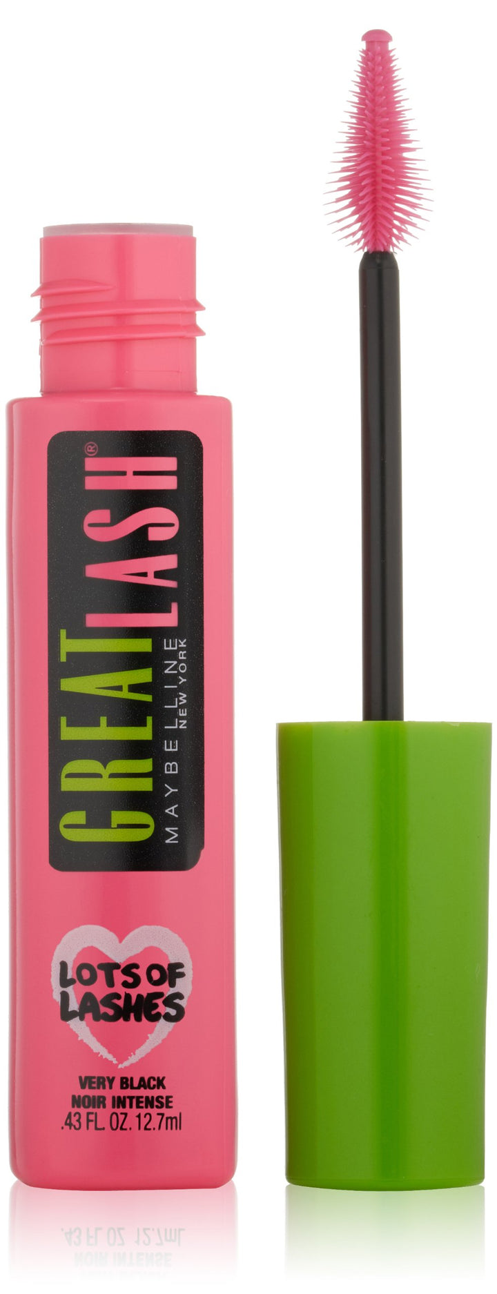 Maybelline New York Lots of Lashes Washable Mascara, Very Black