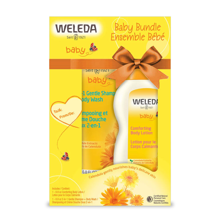 Weleda - Baby Bundle Body Lotion, Shampoo & Wash 2 Count 183430
