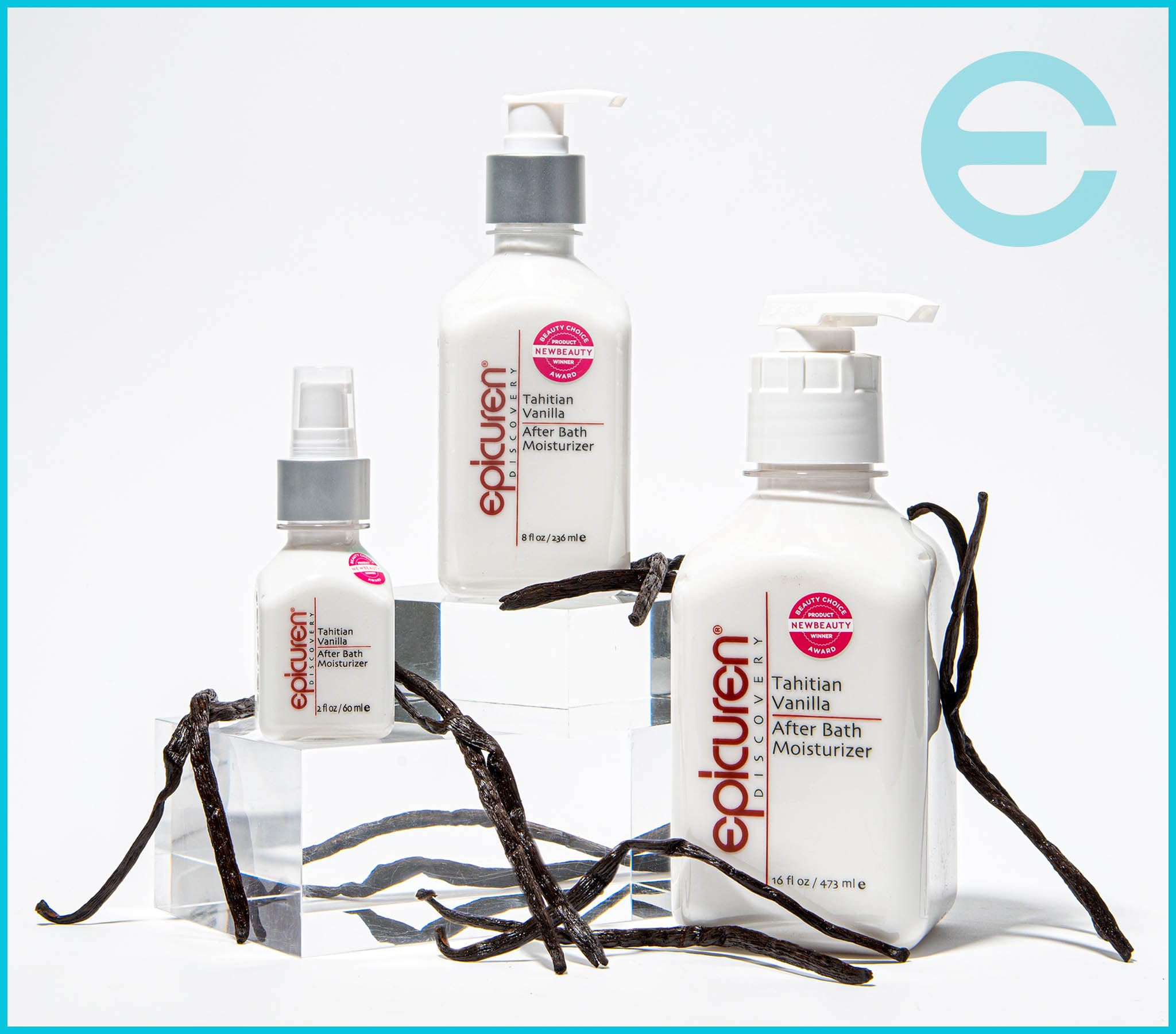 Epicuren Discovery Tahitian Vanilla After Bath Body Moisturizer, 2 Fl Oz