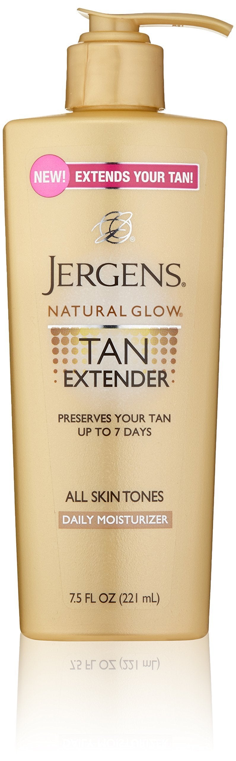 Jergens Natural Glow Tan Extender Daily Moisturizer, 7.5 Ounce