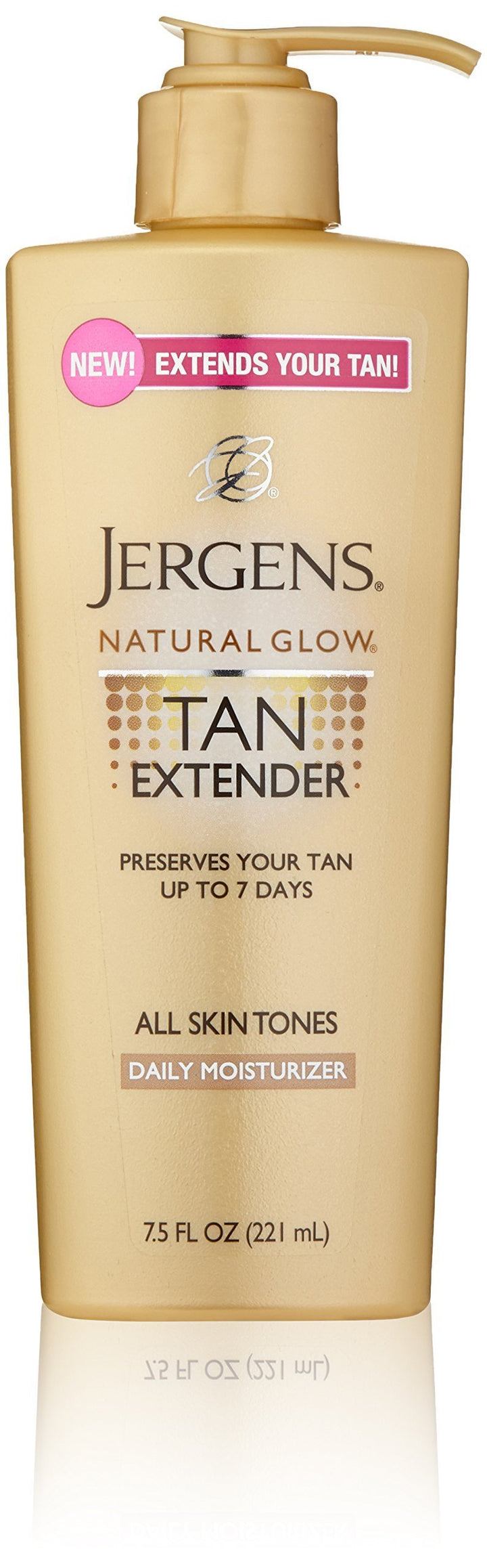 Jergens Natural Glow Tan Extender Daily Moisturizer, 7.5 Ounce