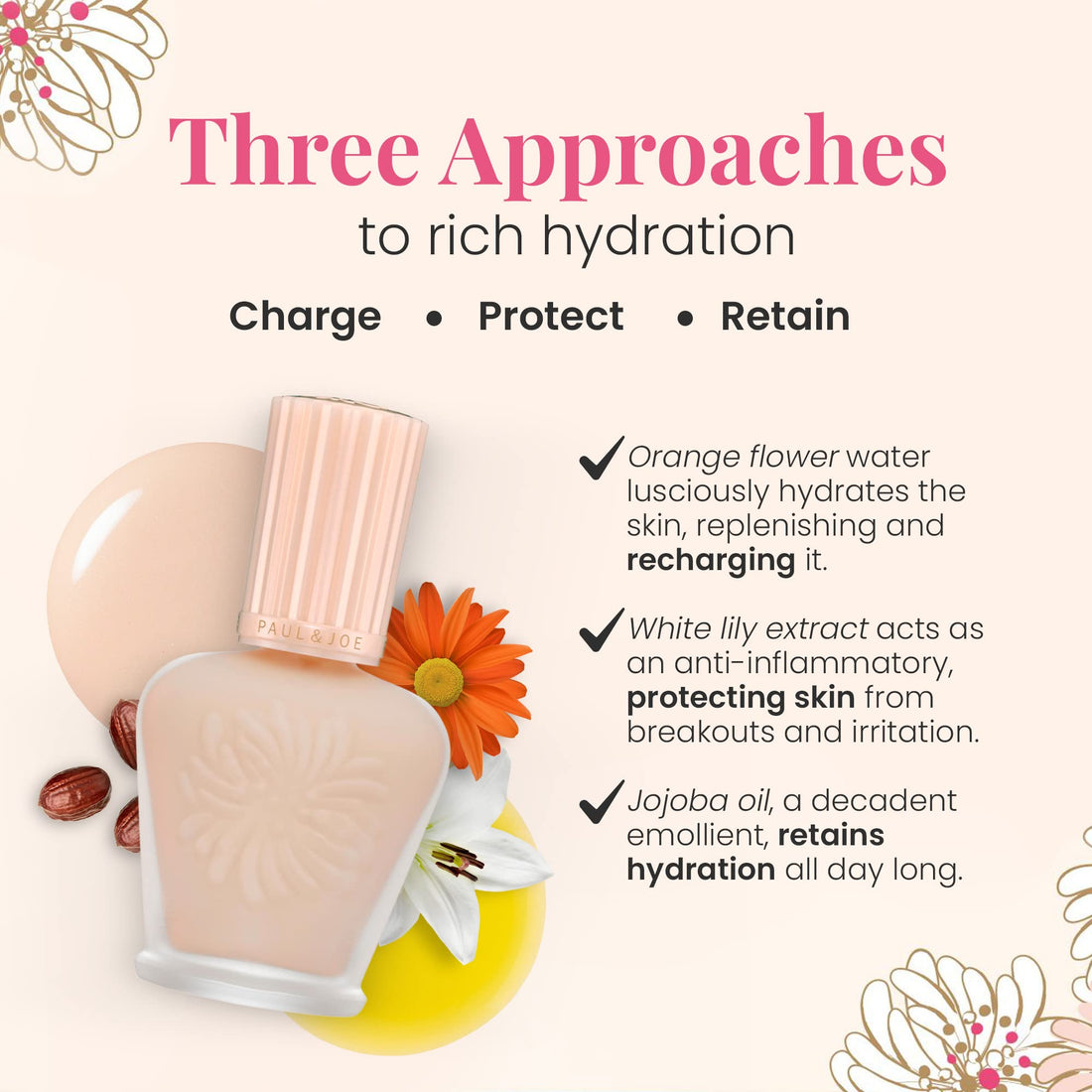 Moisturizing Foundation Primer S - Pink