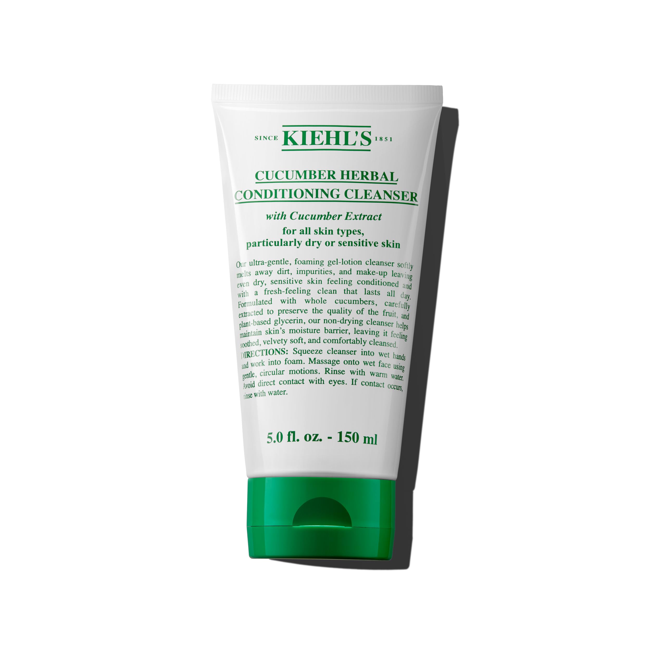 Kiehls Cucumber Herbal Conditioning Cleanser 5oz 150ml, 1 Count