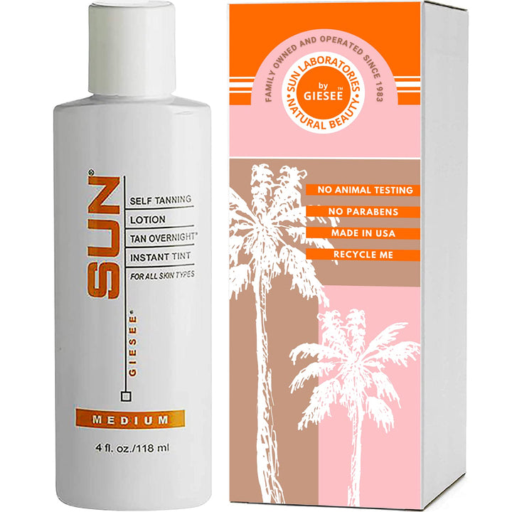 Sun Laboratories Tan Overnight Self Tanning Lotion 4 fl oz.