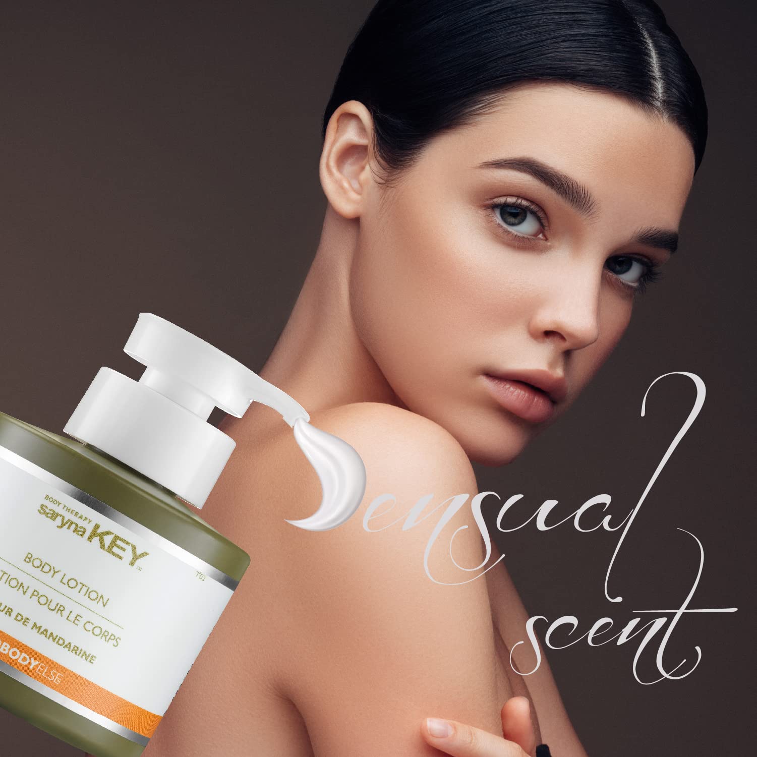 Saryna Key Body Lotion for Dry Skin and Normal Skin - With Pure African Shea Butter, Olive Oil, Jojoba Oil - Lotion for Women - Moisturizing Natural Shea Cream - Moisture Lotion (Mandarin Blossom)