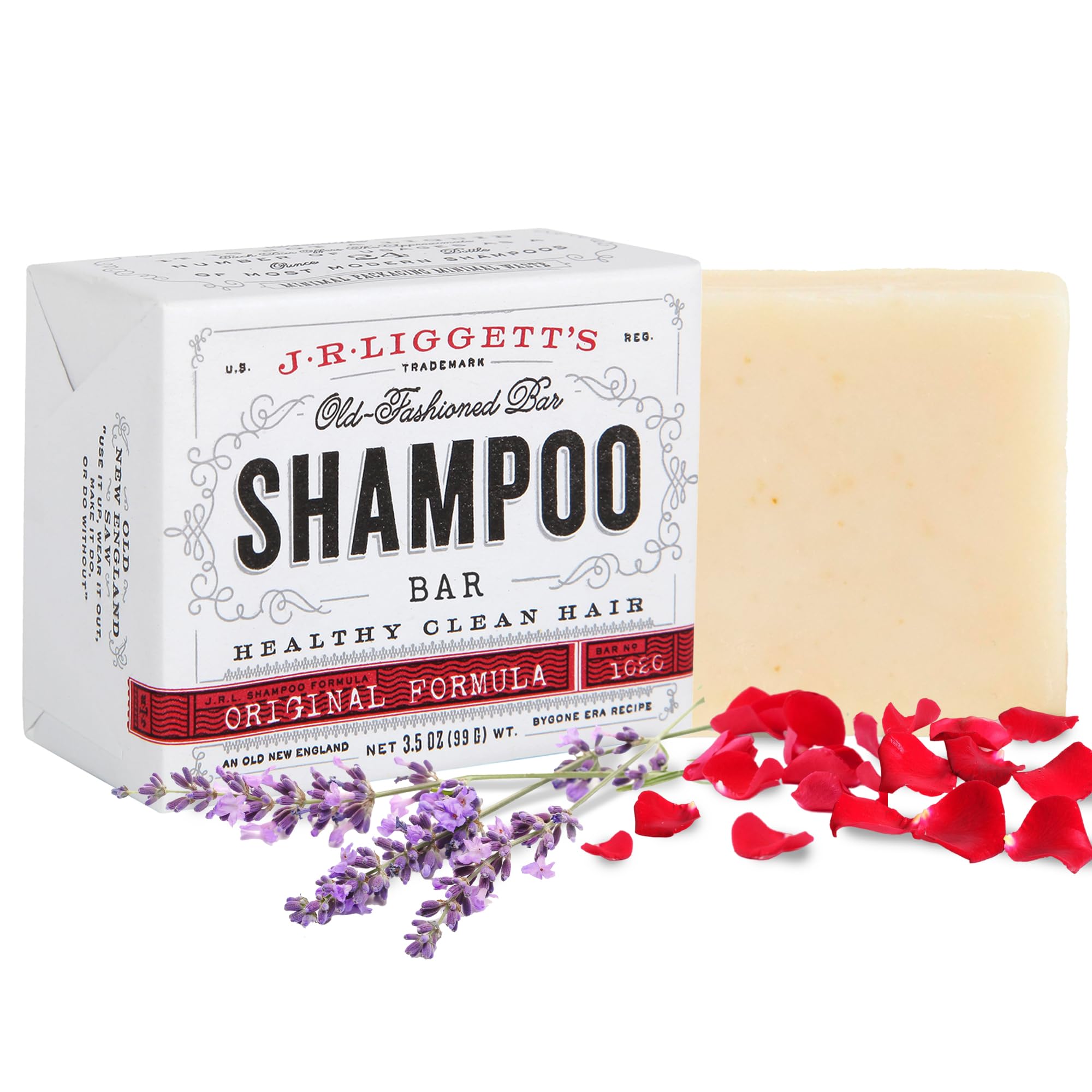 J.R. Liggett Shampoo-Original Old-Fashioned Bar - 3.5 Oz. - Bar Soap