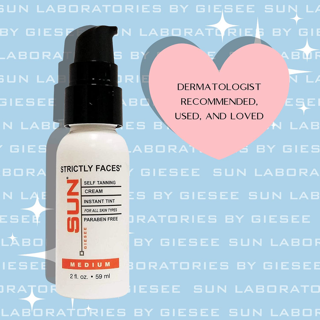 Sun Laboratories Strictly Faces 2.7 fl oz.