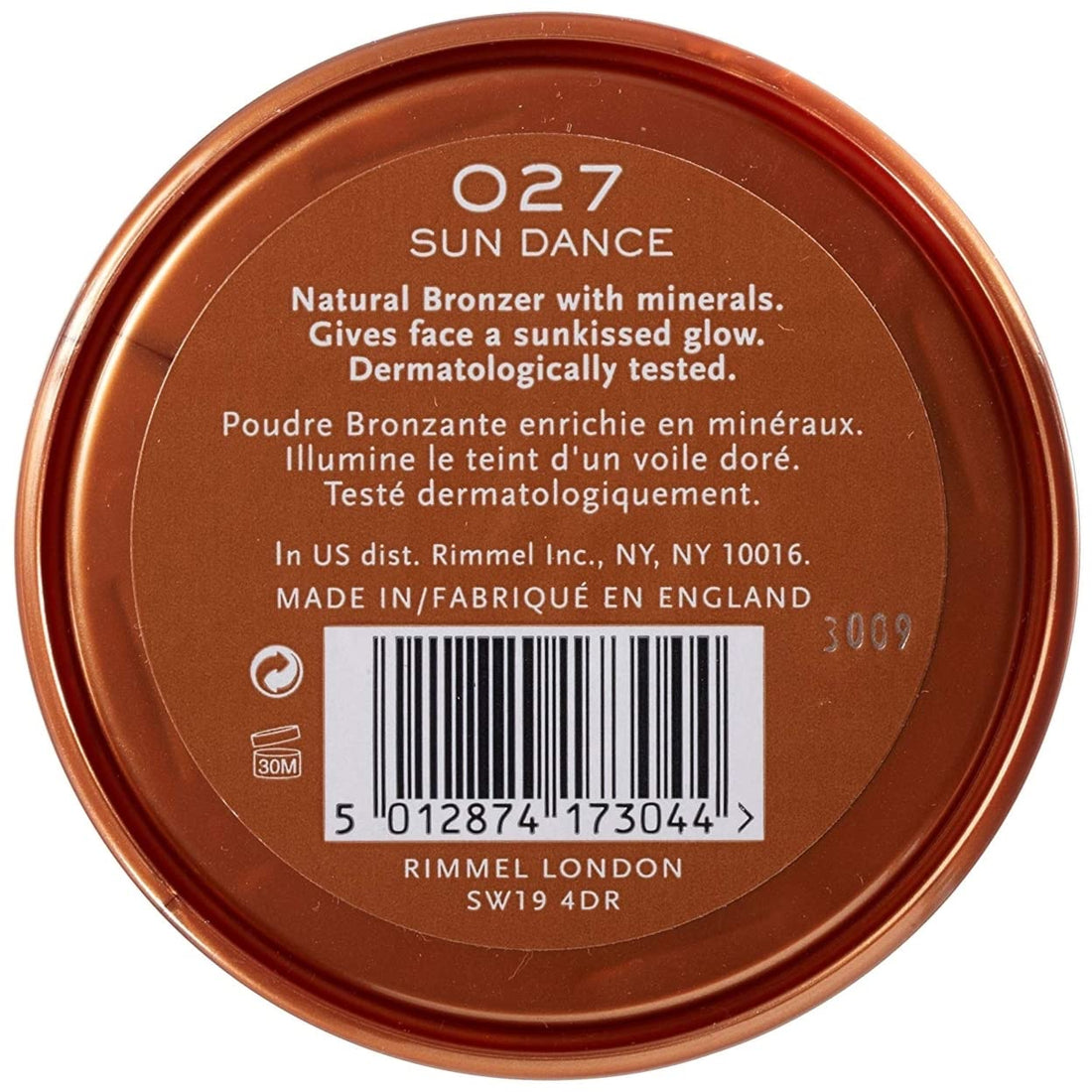 Rimmel London Natural Bronzer - Sun Dance