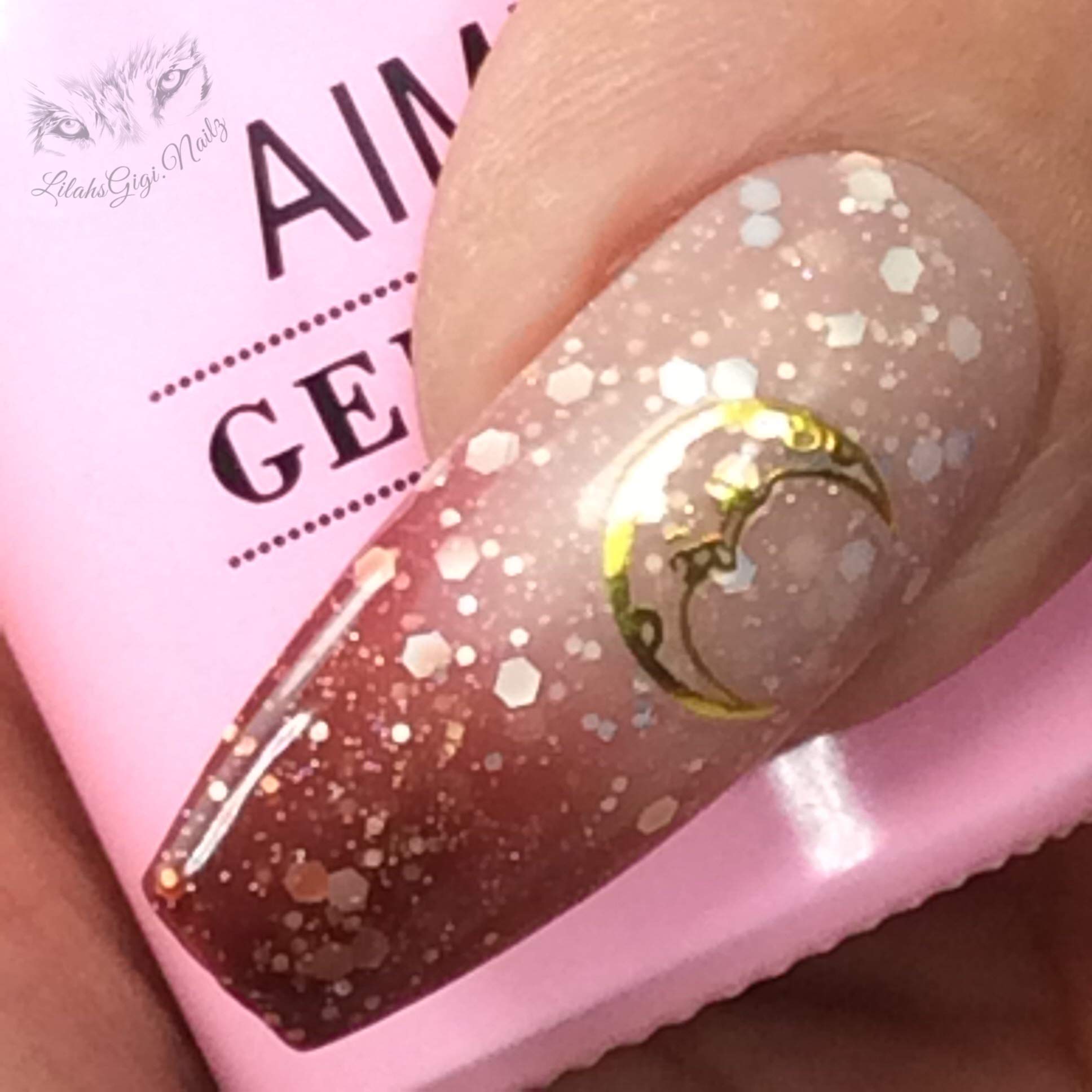 Aimeili Soak Off Uv Led Temperature Color Changing Chameleon Gel Nail Polish Chocolate Spark (Tc05) 10ml