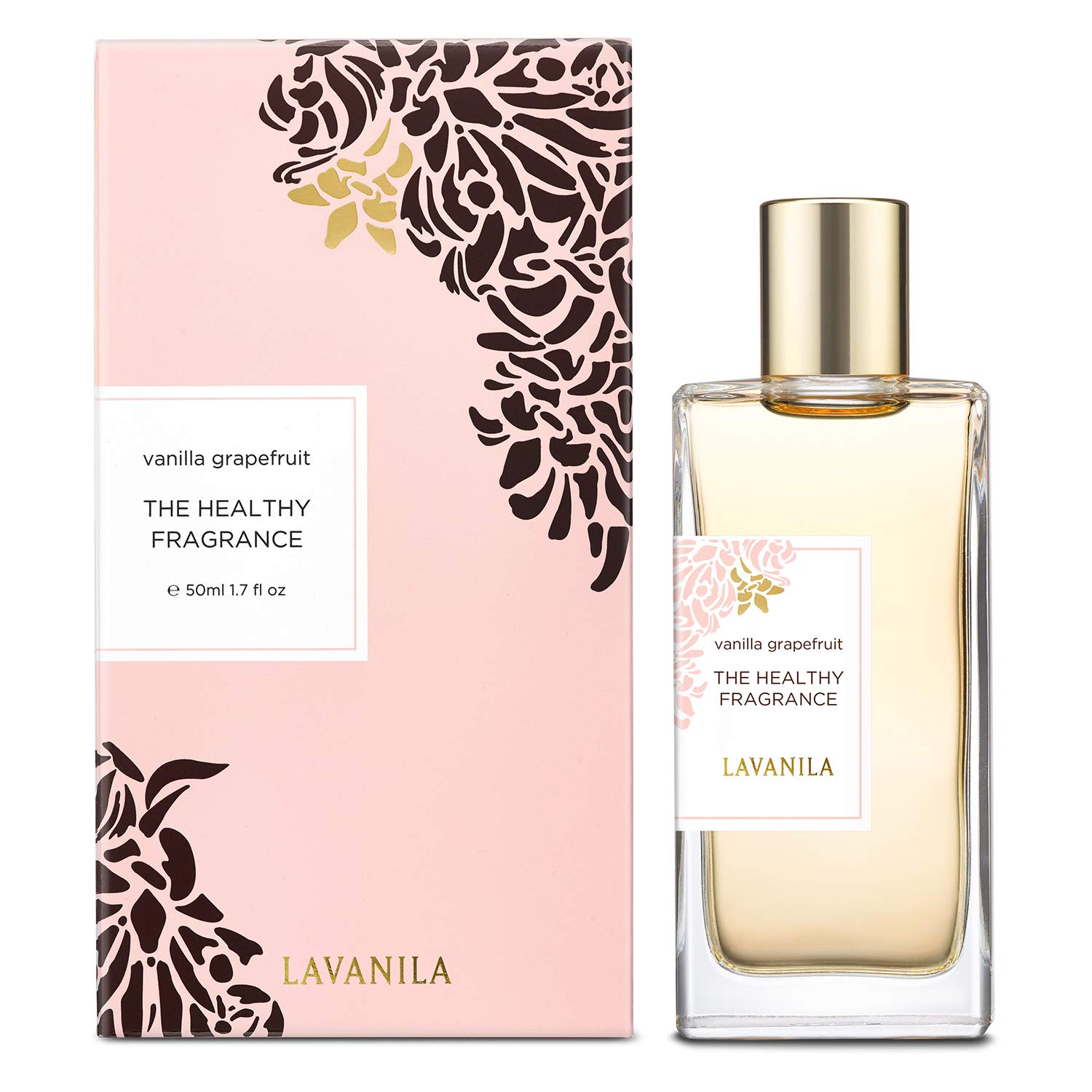 Lavanila The Healthy Fragrance Eau de Toilette, Vanilla Grapefruit, 1.7 Fluid Ounce