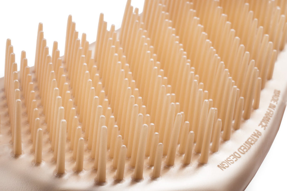 Sohyo B110 Shower Head Brush/Exfoliator Shampoo Brush/Head Massager Scalp Stress Relax Shower Brush/Scalp Scrub Hair Brush Massager/Hair Massager for Hair Growth/Scalp Dandruff Brush Small Hair Brush