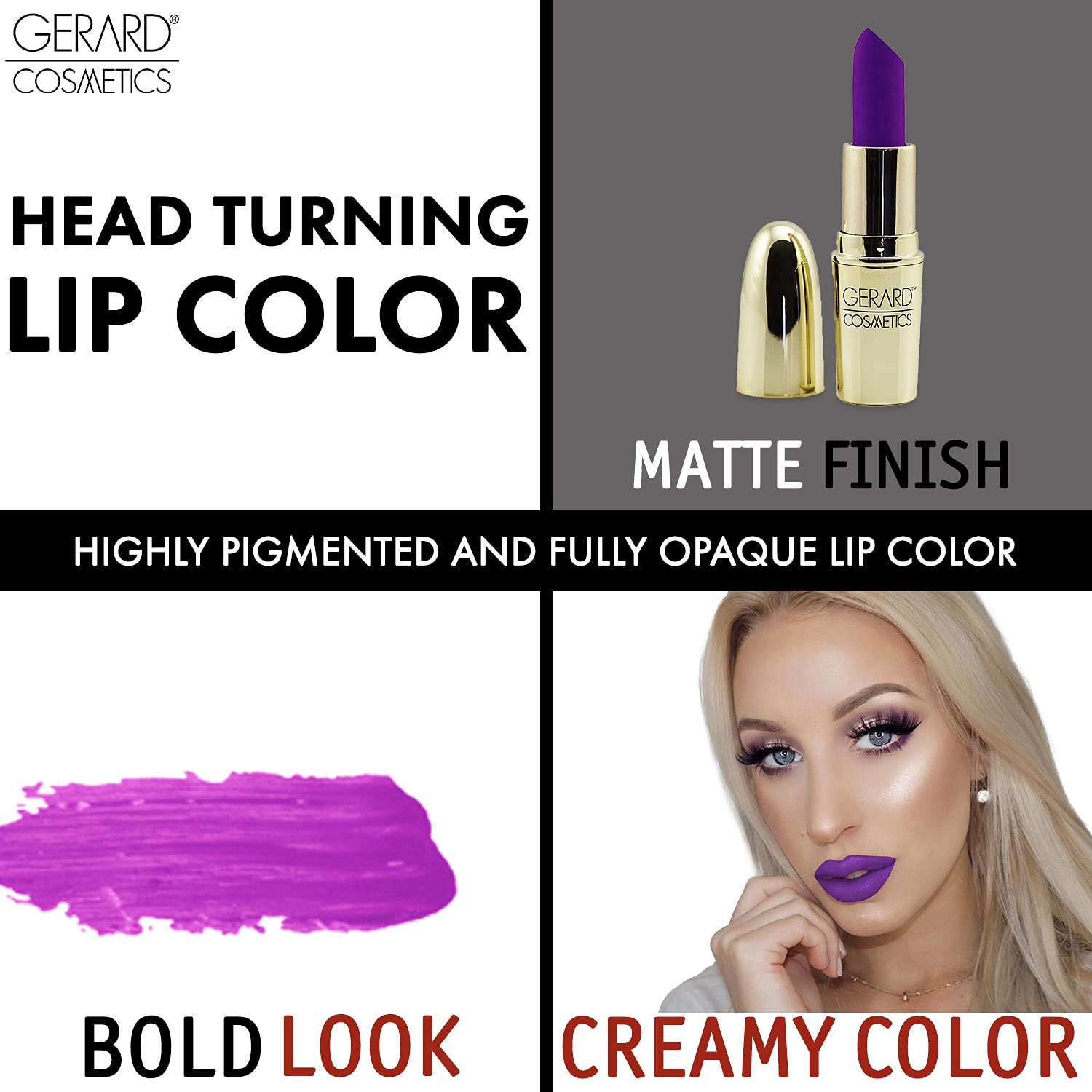 Gerard Cosmetics Lip Stick Grape Soda Lipstick By