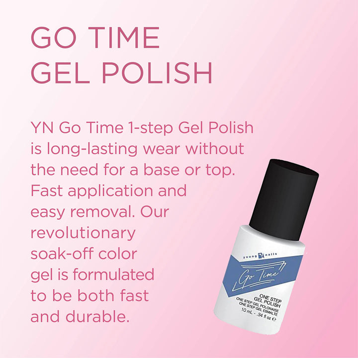 Always A Bridesmaid, 0.34 Ounce: Young Nails Go Time Gel Polish, Always A Bridesmaid, 0.34 Ounce