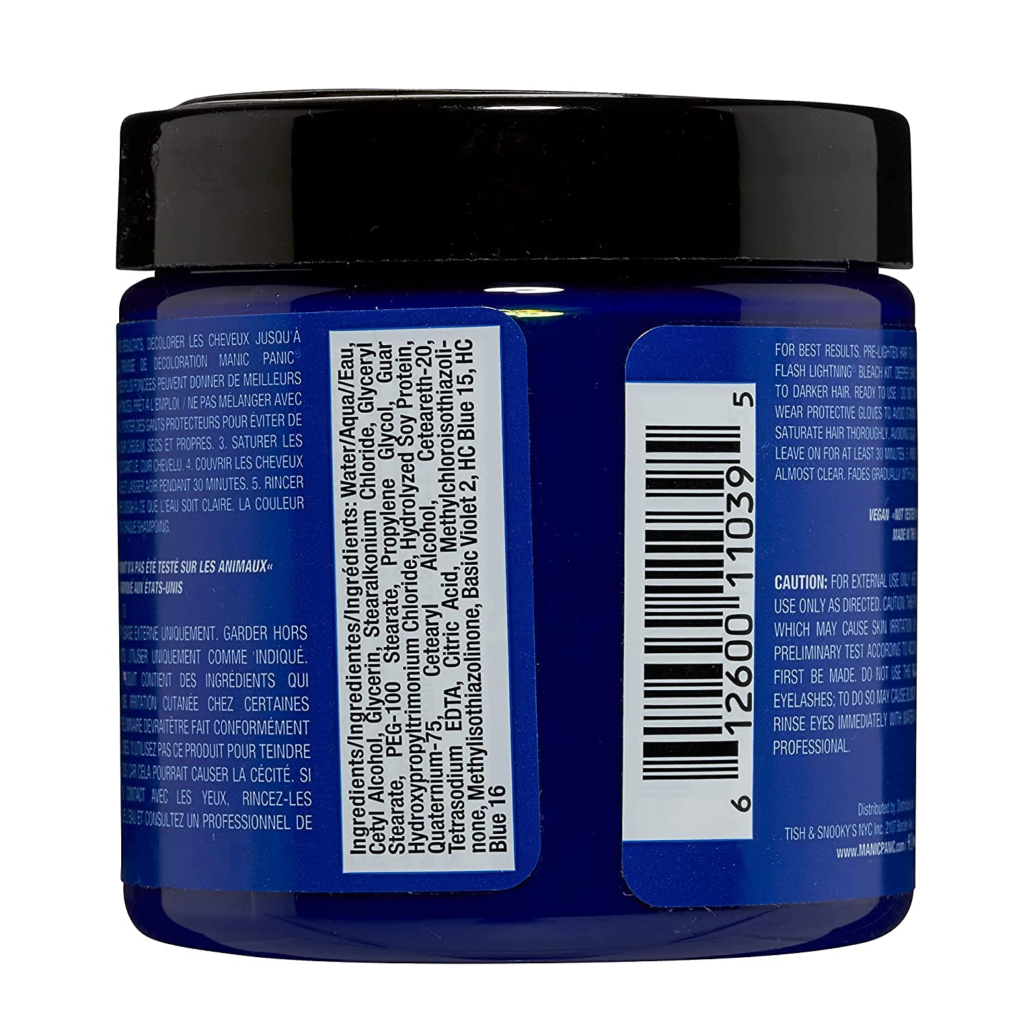 Manic Panic Semi-Permament Haircolor Rockabilly Blue 4oz (2 Pack)
