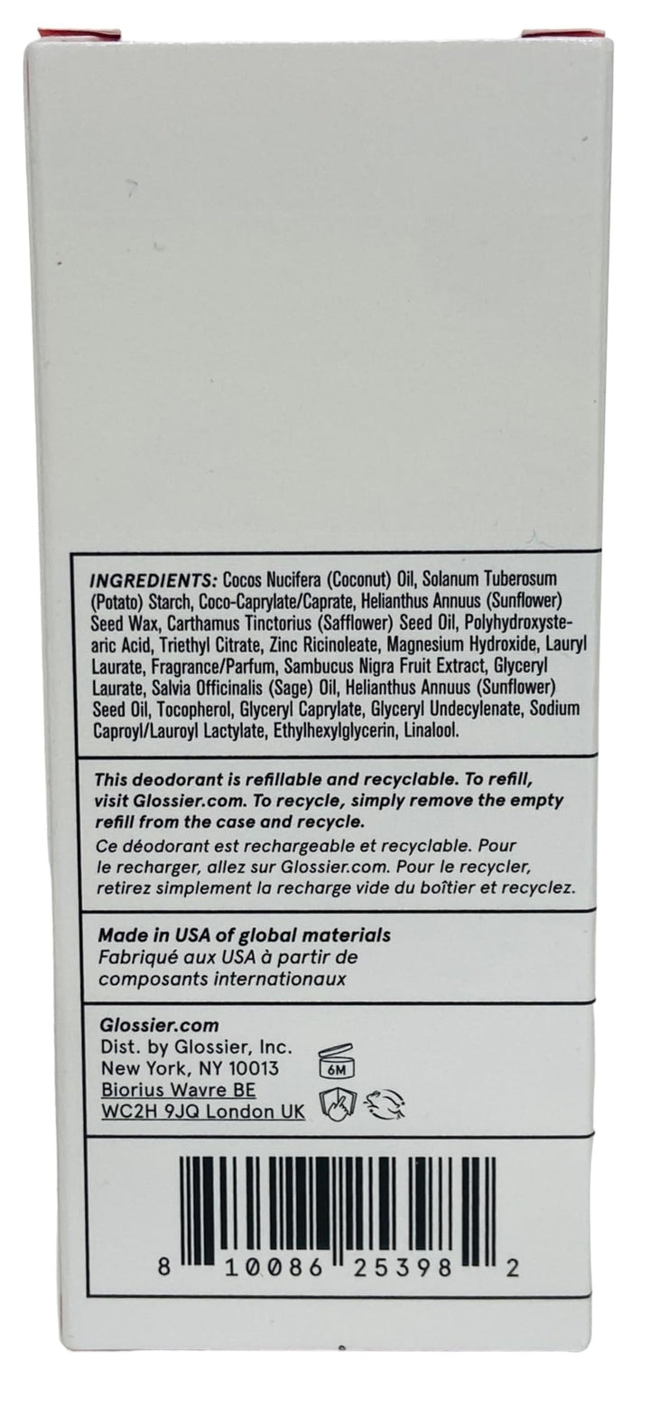 Glossier - Deodorant Refill Stick - Recharge Stick - You 2.2 oz / 65g