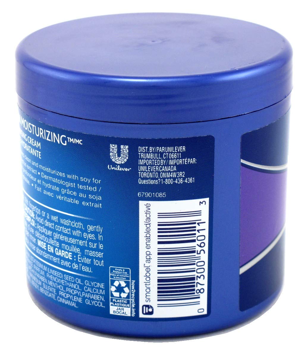 Noxzema Classic Clean Moisture Cleansing Cream 12 Ounce Jar (354ml) (2 Pack)