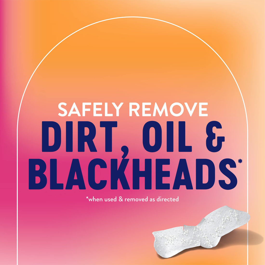 Biore Blackhead eliminating targeted pore strips, t-zone - 5 nose + 5 face + 5 chin