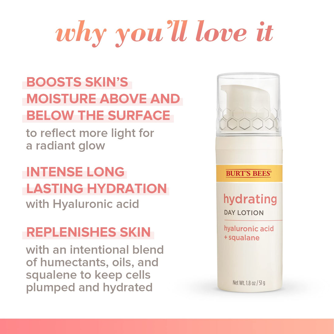 Burts Bees Truly Glowing Day Lotion - Dry Skin Unisex 1.8 oz, White, (I0115836)