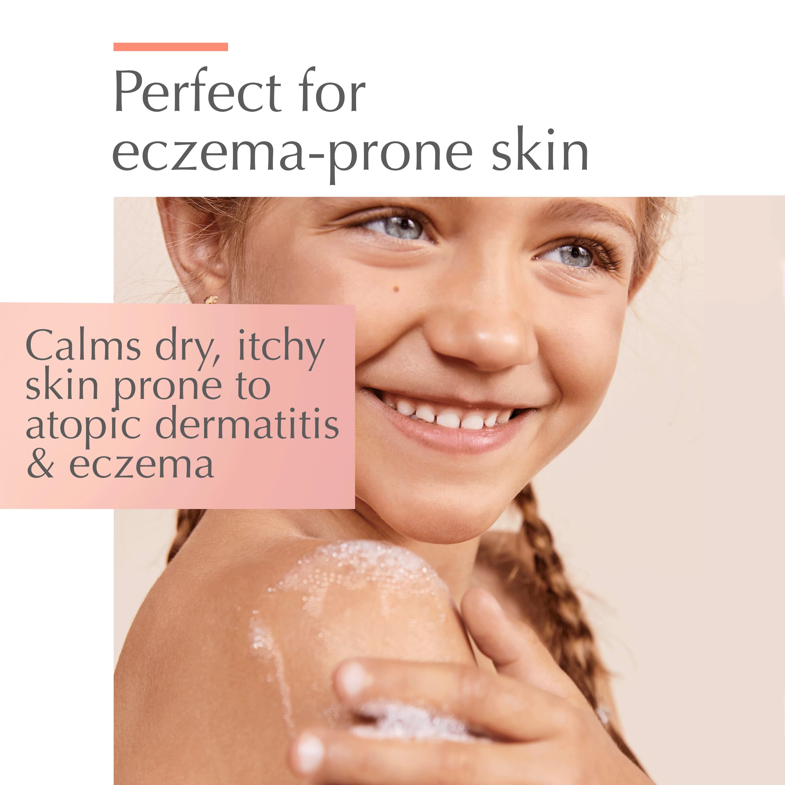 Eau Thermale Avene Xercalm A.D Ultra-Rich Cleansing Bar for Atopic Dermatitis, Eczema Prone Skin, Fragrance-Free, 100 g