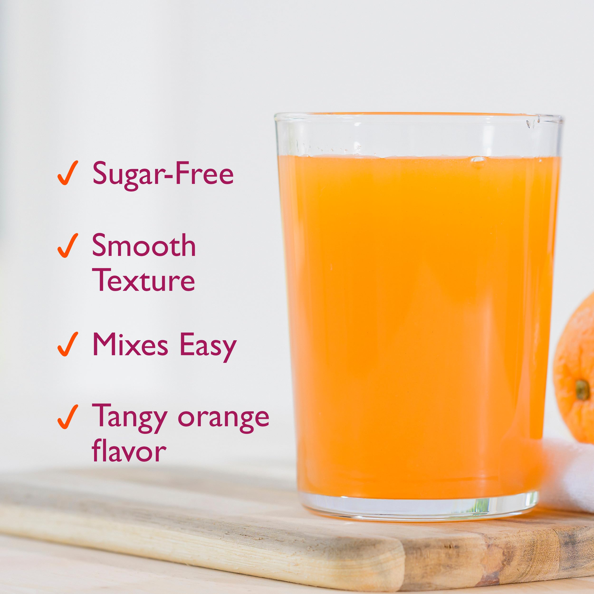 Metamucil 4 in 1 Daily Fiber Supplement Powder, Fiber Powder for Digestive Health and Regularity*, Sugar-Free, Orange, Naturally Sourced Psyllium Fiber, 180 teaspoons