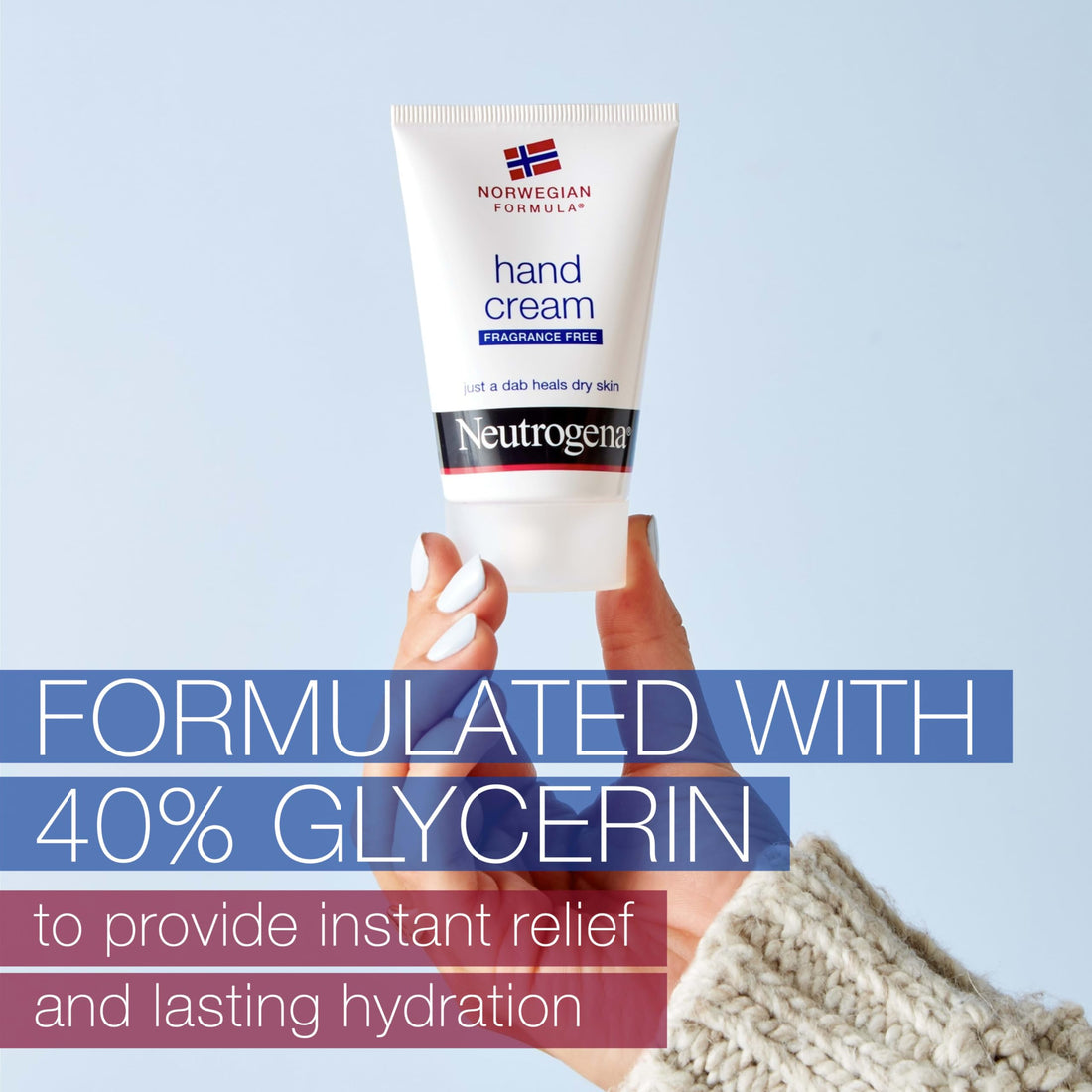 Neutrogena Norwegian Formula Hand Cream FragranceFree, 2 Ounce