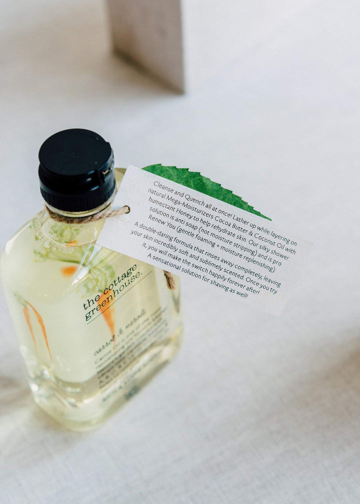 The Cottage Greenhouse Carrot & Neroli Rich & Repair Body Wash Paraben Free
