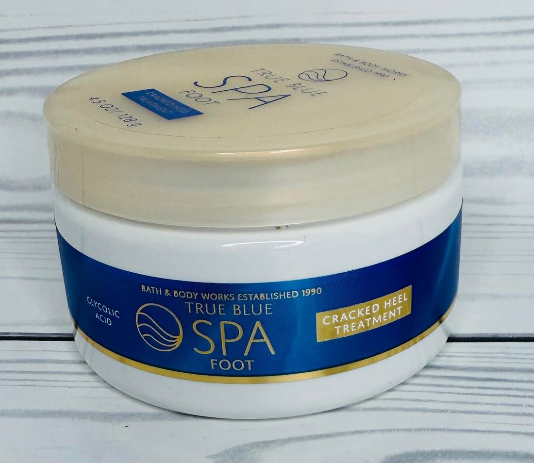 Bath and Body Works True Blue Spa Cracked Heel Treatment 4.5 Ounces