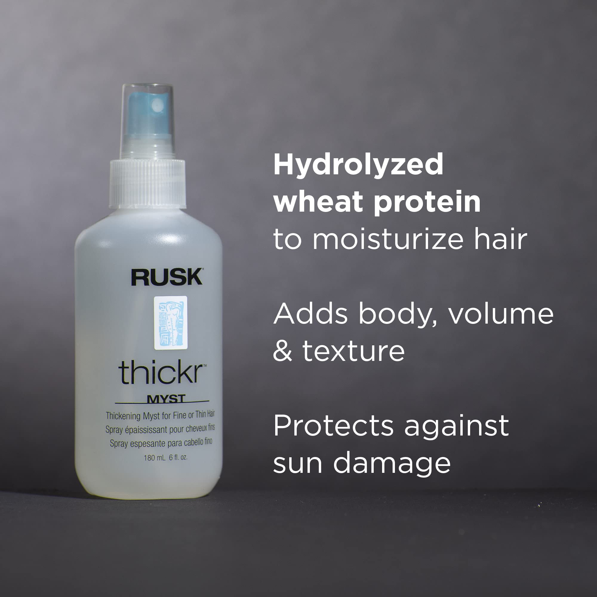 Rusk Thickr Thickening Mist - 6 Ounce