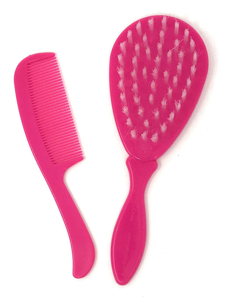Paw Patrol Baby Toddler Comb & Brush Set Featuring Your Choice of Chase, Marshall, Skye or Everest (Skye Pink)