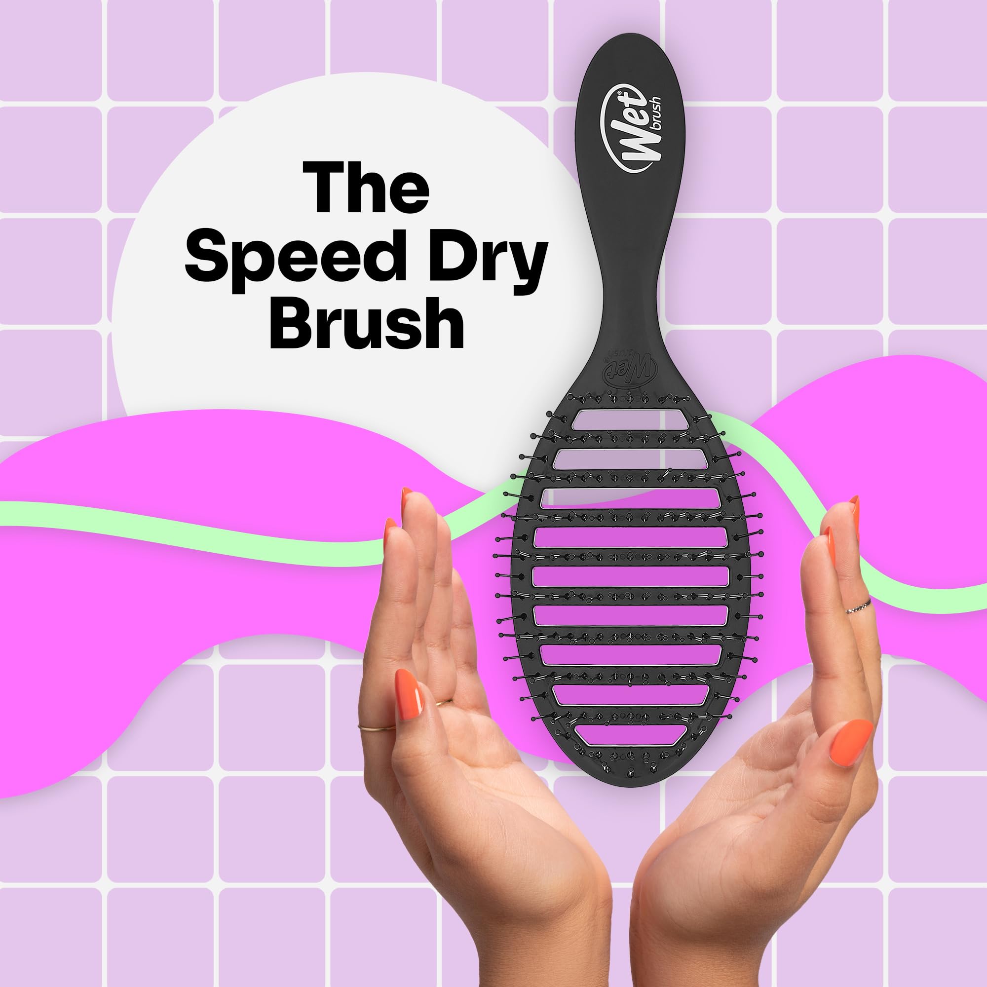 Wet Brush Speed Dry, Black, 1 Count