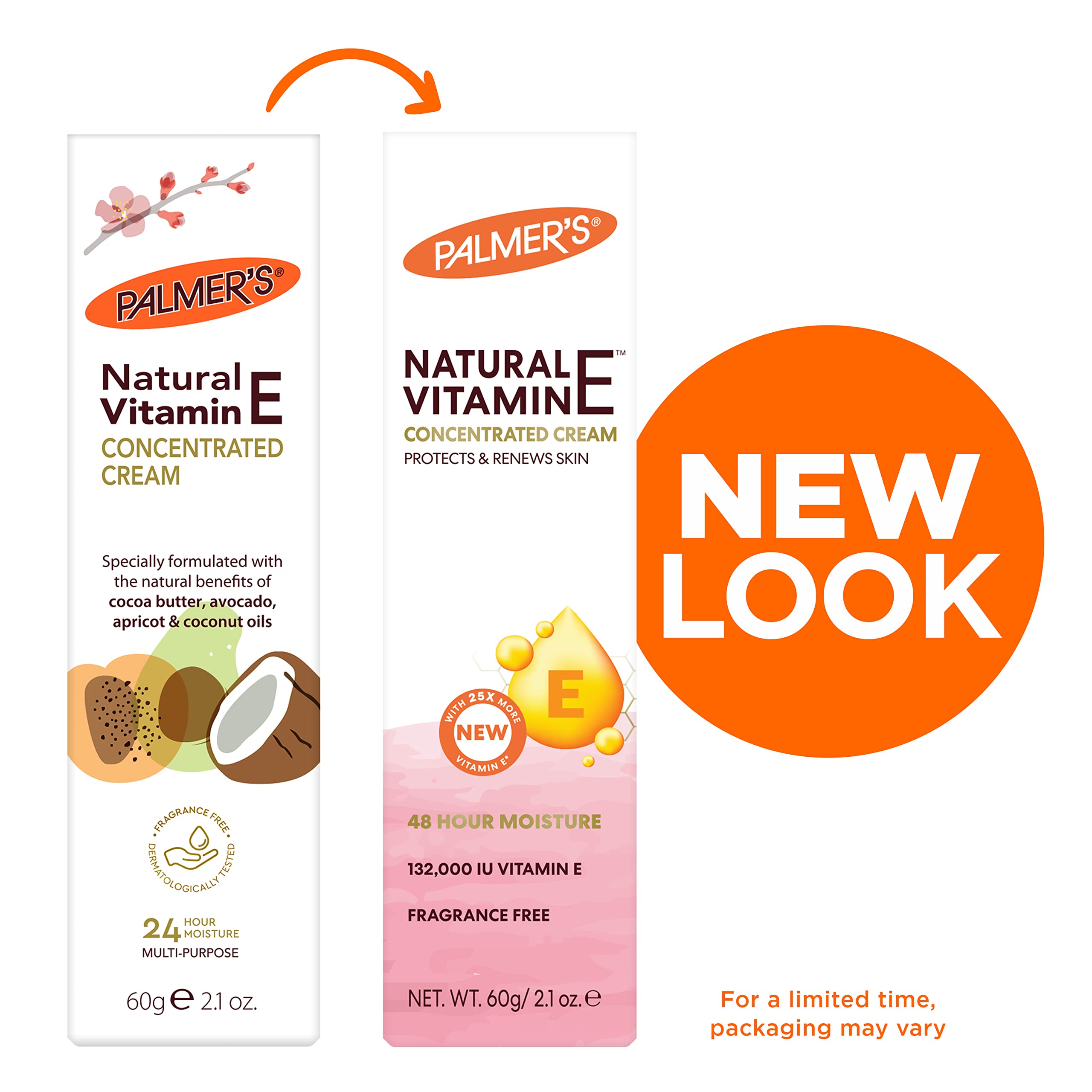 Palmer's Vitamin E Concentrated Hand & Body Cream, 2.1 Ounce