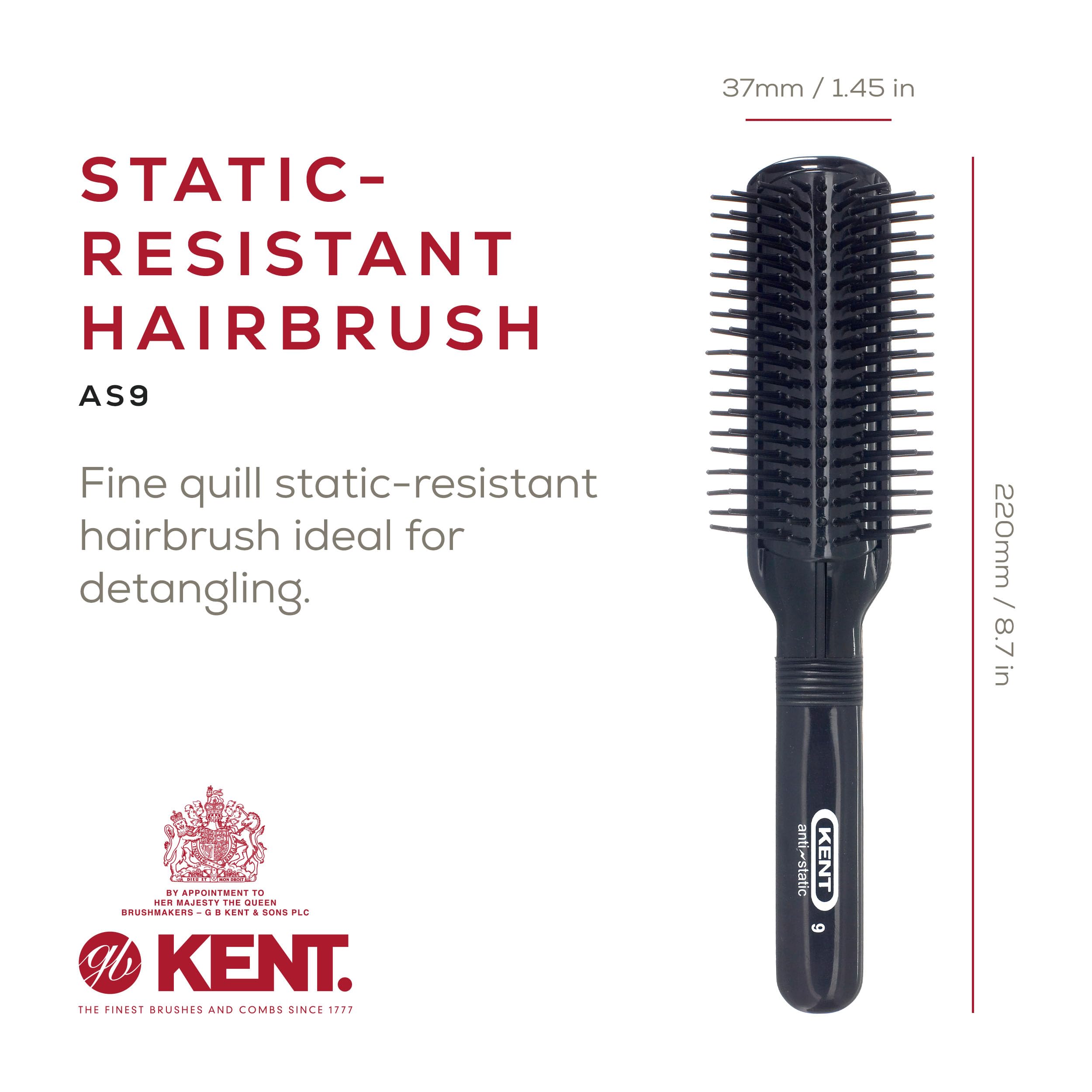 Kent AS9 Hair Brush